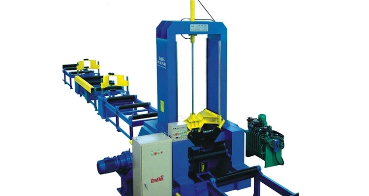 Production Line Gantry Type H Beam Vertical Welding Machine