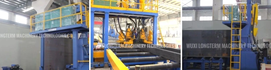 Heavy Duty Industry H Beam Longitudinal Seam Welding Machine / Assembly Machine, H Beam Production Line*